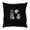 are you my mummy   orange version Throw Pillow