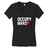 Occupy Mars Women's V-Neck T-Shirt