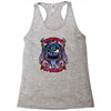 knowledge and power Racerback Tank