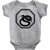 snake black Baby Bodysuit