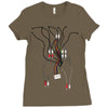 can&rsquo;t stop the signal Ladies Fitted T-Shirt