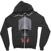 perfectly upside down Zipper Hoodie