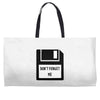 Don't Forget Me Disk Weekender Totes