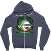 ghostin shell Zipper Hoodie