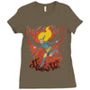peace during war Ladies Fitted T-Shirt