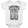 I Am An April Woman Baby Bodysuit