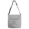 Are You Drunk? Yes or No Adjustable Strap Totes