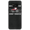 case ih red tractor boy comin' through Samsung Galaxy S8