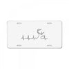 hunting heartbeat License Plate