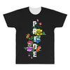 Pride Floral LGBT Colors All Over Men's T-shirt