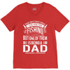 Fishing Dad V-Neck Tee