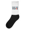 Women's March Hear Our Voice Socks