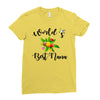 world's best nana Ladies Fitted T-Shirt