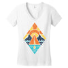 camp vibes Women's V-Neck T-Shirt
