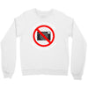 no photos please Crewneck Sweatshirt