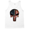 skull us flag Tank Top