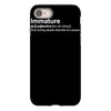 immature definition iPhone 8