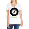 big men knows Ladies Curvy T-Shirt