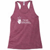 i'm not indecisive my mind Racerback Tank