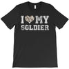 i love my soldier hunter camouflage T-Shirt
