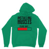 new installing muscle Unisex Hoodie
