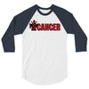 Fuck Cancer Deadpool 3/4 Sleeve Shirt