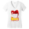 burn the patriarchy Women's V-Neck T-Shirt