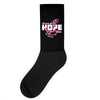 we have this hope breast cancer awareness Socks