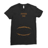 future football fan Ladies Fitted T-Shirt