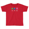 three monkeys talking nonsense Toddler T-shirt