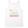 neon sign california republic flag bear Tank Top