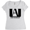 hero academy Women's Triblend Scoop T-shirt