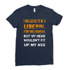 liberal for halloween Ladies Fitted T-Shirt
