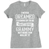 Perfect Freakin Grammy Ladies Fitted T-Shirt