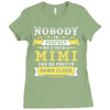Nobody Is Perfect But If You Are A Mimi You Are Pretty Damn Close, Nob Ladies Fitted T-Shirt