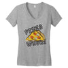 Pizza Bitch Women's V-Neck T-Shirt