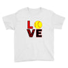 love softball Youth Tee