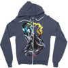 wolf Zipper Hoodie