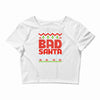 bad santa Crop Top