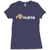 i heart pluto new horizon Ladies Fitted T-Shirt
