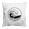 surf vibes Throw Pillow