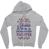 stolze mama einer grossartigen tochter hoodie Zipper Hoodie