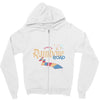 rainbow road Zipper Hoodie