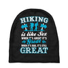 Hiking ıs Like Sex Baby Beanies