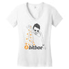 bitbae Women's V-Neck T-Shirt