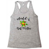 world's best mother Racerback Tank