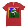 Bicycle Day T-shirt - 1943 Vintage (Albert Hofmann LSD) Ladies Fitted T-Shirt