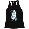 lonely astronaut Racerback Tank
