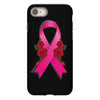 breast cancer pink ribbon iPhone 8 Case