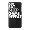 eat sleep game repeat iPhone 7 Case